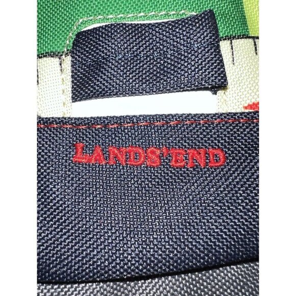 Lands End Kids Backpack Rulers Monsters Baseball Soccer Double Zippered - Picture 8 of 16